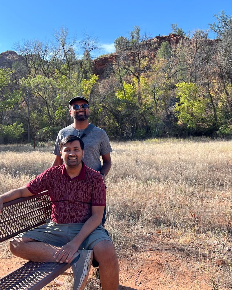 Shubhi, founder of Bough, at home.
